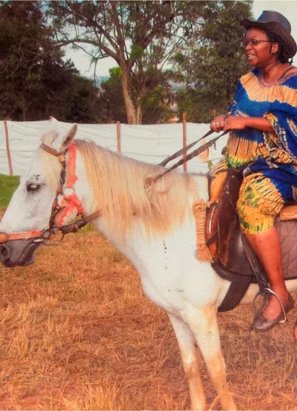 Stella Nyanzi to ride a horse to the hospital because of Uganda lockdown