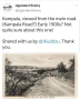 Photo : An Old photo of a road in Kampala