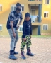 Weasle Manizo hangs out with Fresh Kid
