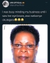 Minister Betty Kamya shows off her eyebrows