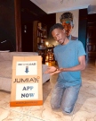 A Pass begs Ugandans to download the Jumia App