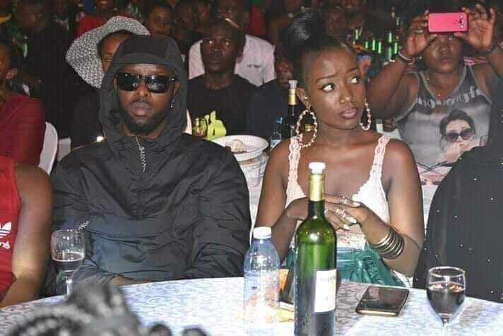 Eddy Kenzo with Lydia Jazmine at an Event