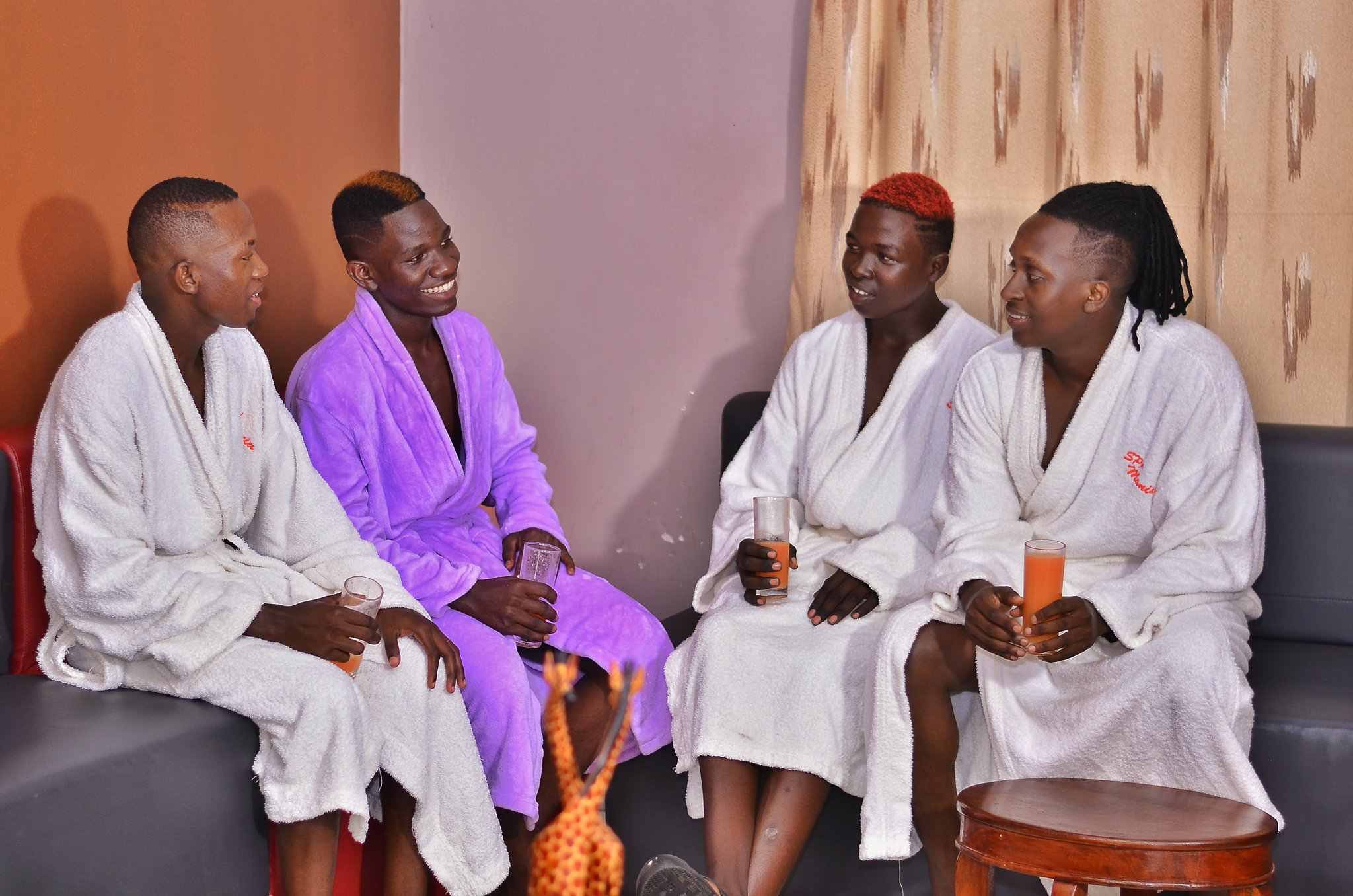 Muwunya boys having a good time