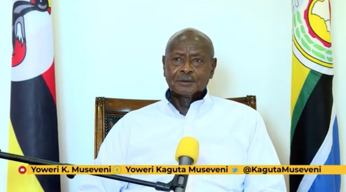 President Museveni During the Address