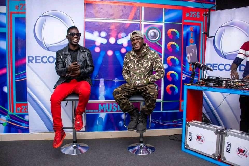 Douglas Lwanga shifted from NBS to Record TV yesterday just to do their last show 