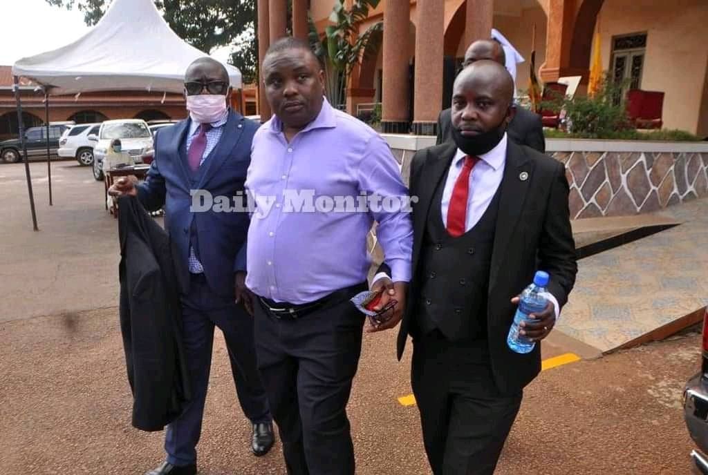 Lukwago at the church today 