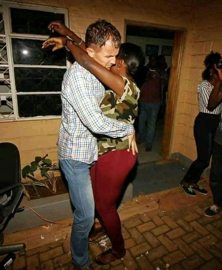 Micho enjoying life with one of his female friends