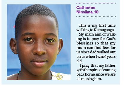 Catherine Ninsiima prays for father to come back home