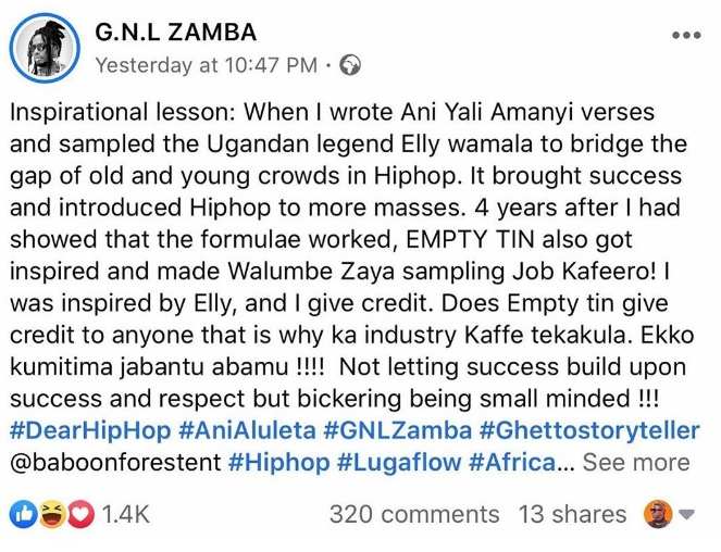 GNL Zamba Attacks Gravity