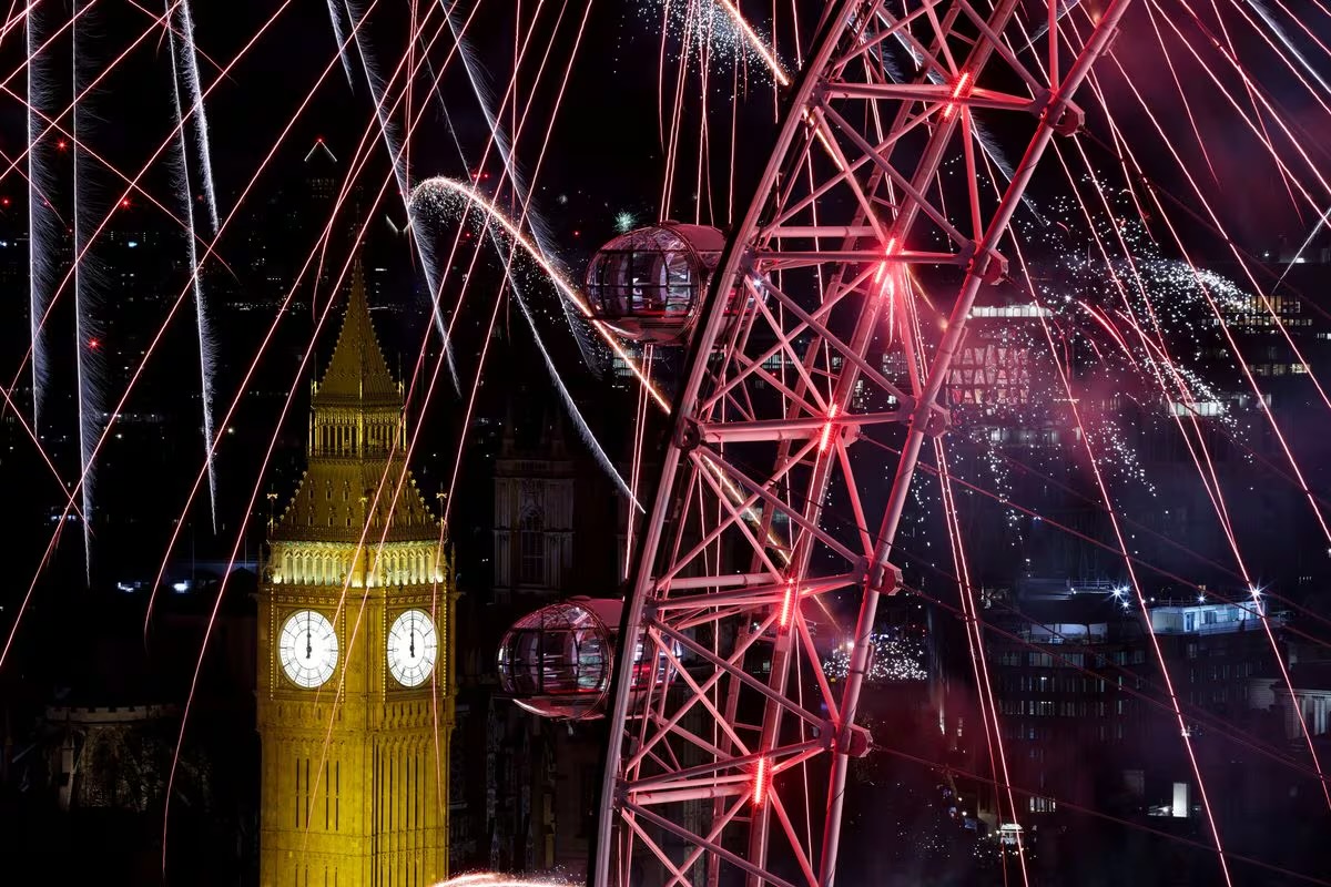 London United Kingdom Fireworks 