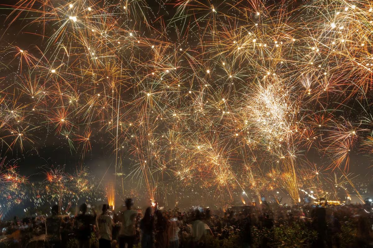 Fireworks Palu Indonesia 