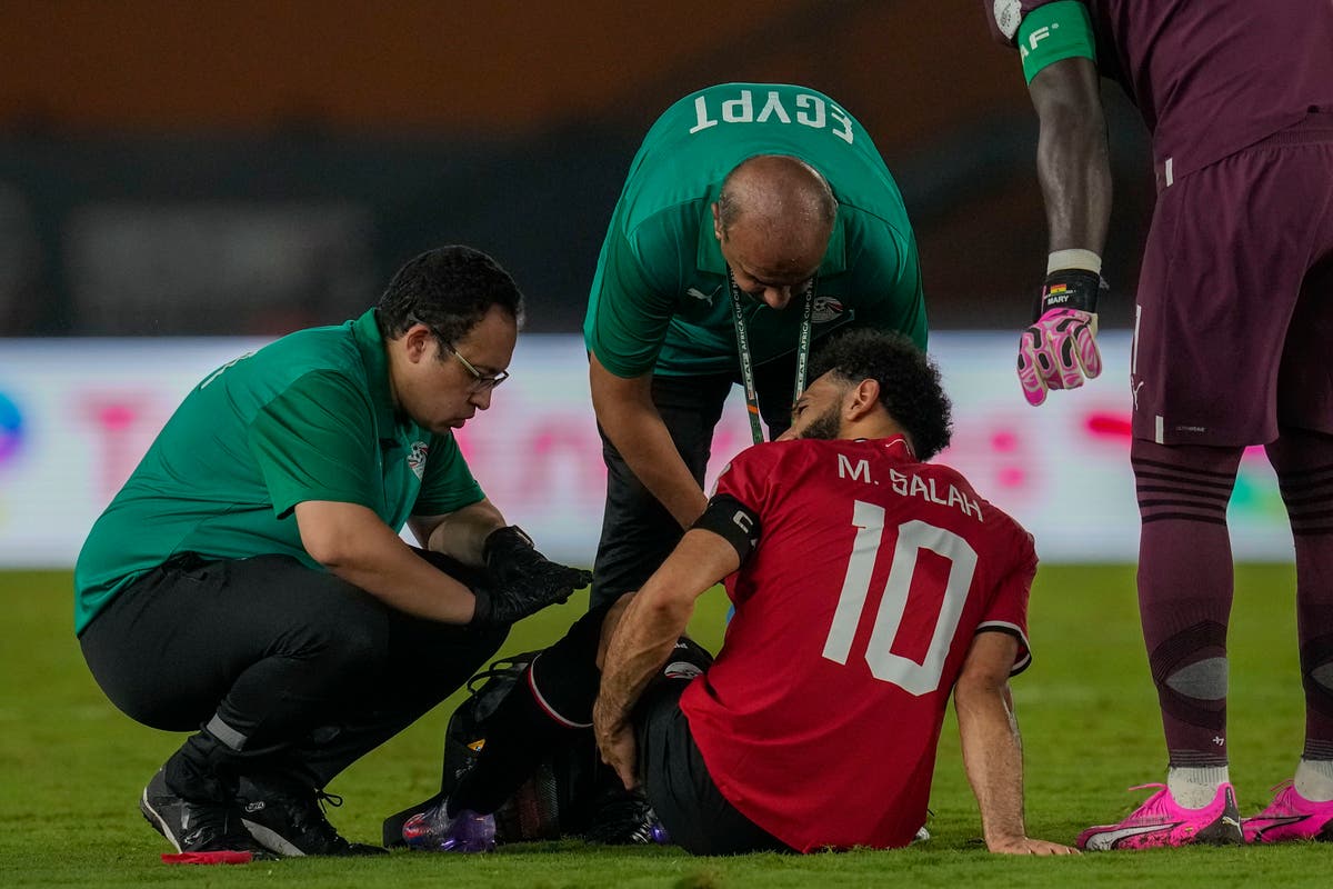 Egypt updates about Salah's injury 