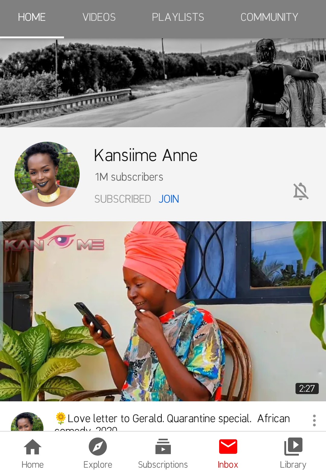 Anne Kansiime Makes 1million 