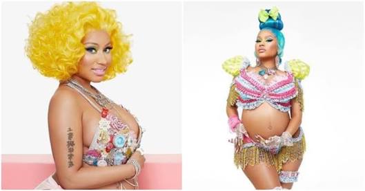 Nicki Minaj baby photo shoot