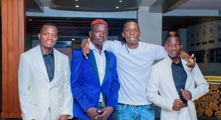 Bruno k with the Muwunya boys