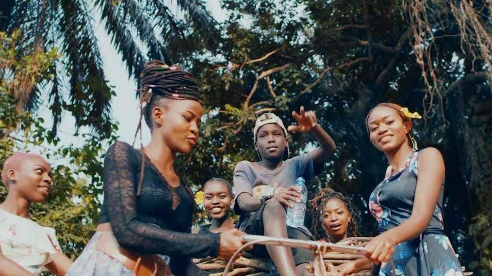 Happy people in Tweyagale's video