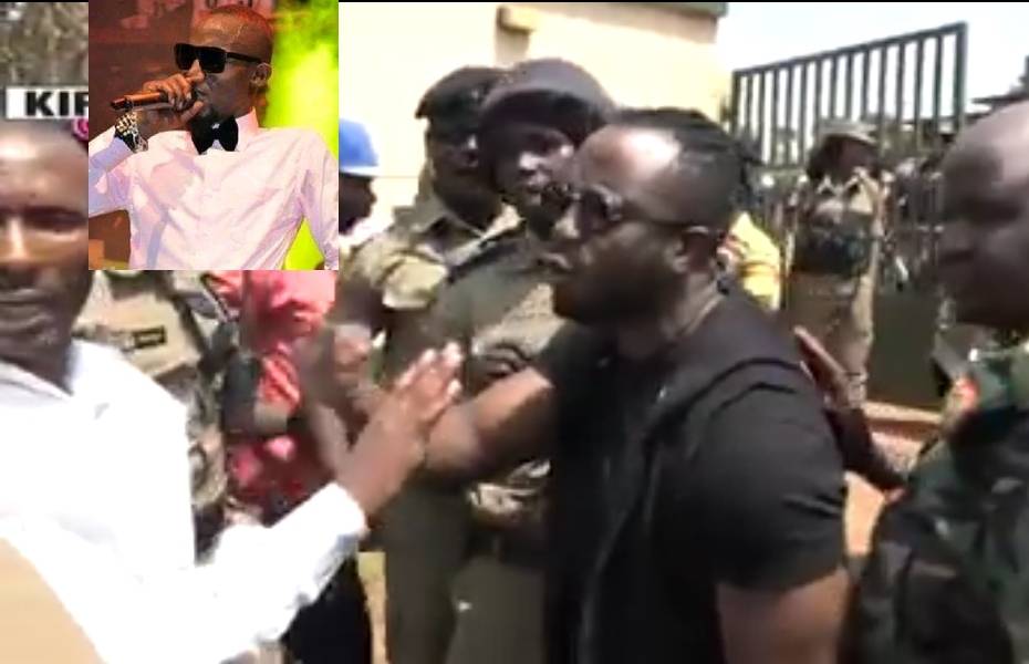 VIDEO-Bebe Cool Nearly Fights Police as Wizkid and Other International Artistes Mourn Radio.