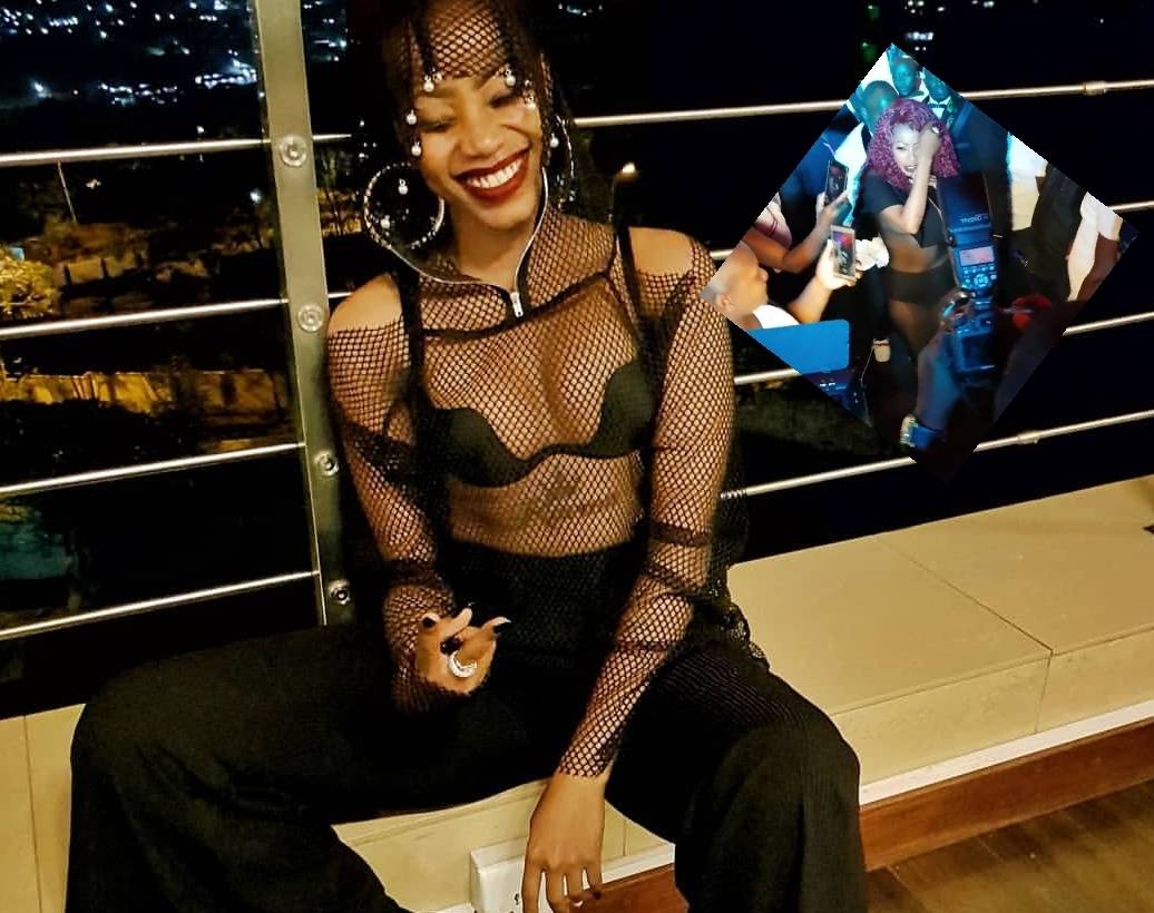 Sheebah Tempts Bachelors Who Could See But Not Touch.