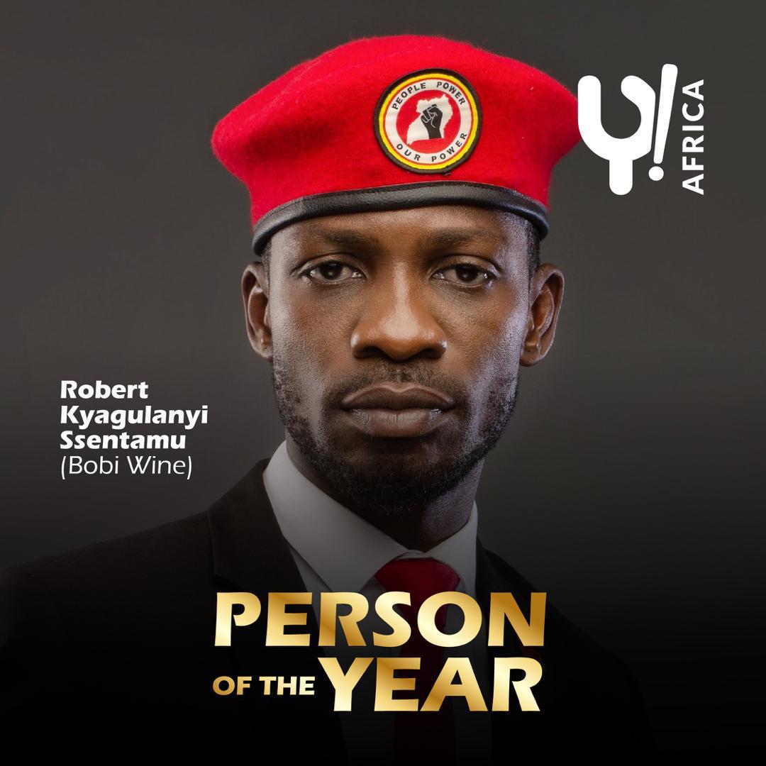 Bobi Wine voted as Y! Africa person of the year