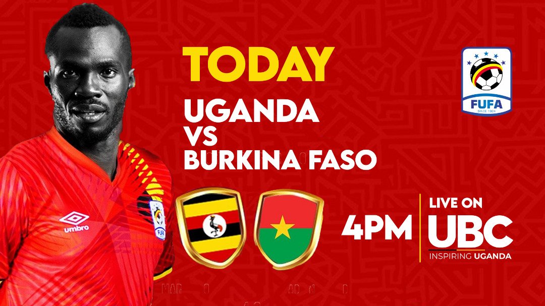 Uganda Cranes ready for victory against Burkina Faso