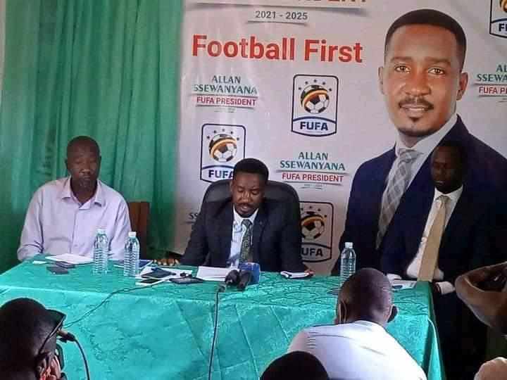 Allan Ssewanyana to stand for FUFA president.