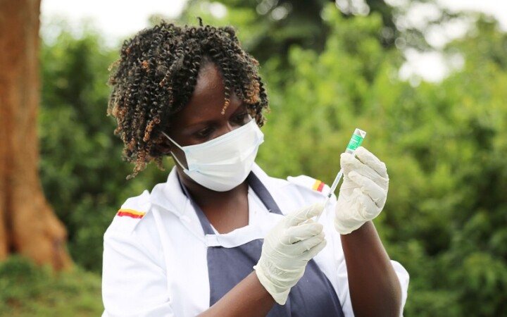 Covid-19 vaccination at Kololo halted in preparation for state of the nation address