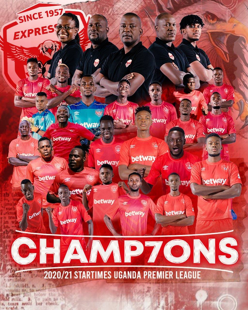 Express FC Just Like Vipers, Snatch the Uganda Premier League