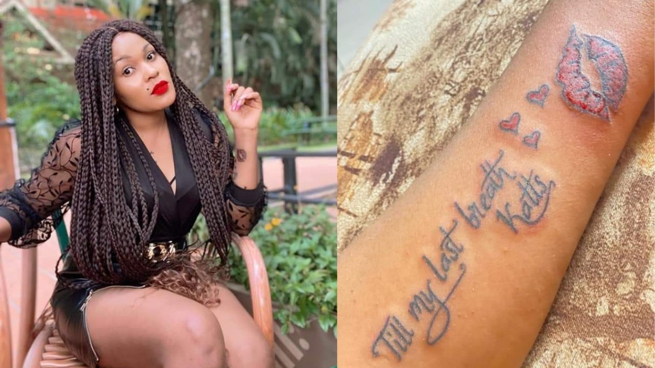 Sherry Matovu Tattoos Her Husband&#39;s Name as She Begs for Love - Nowviba