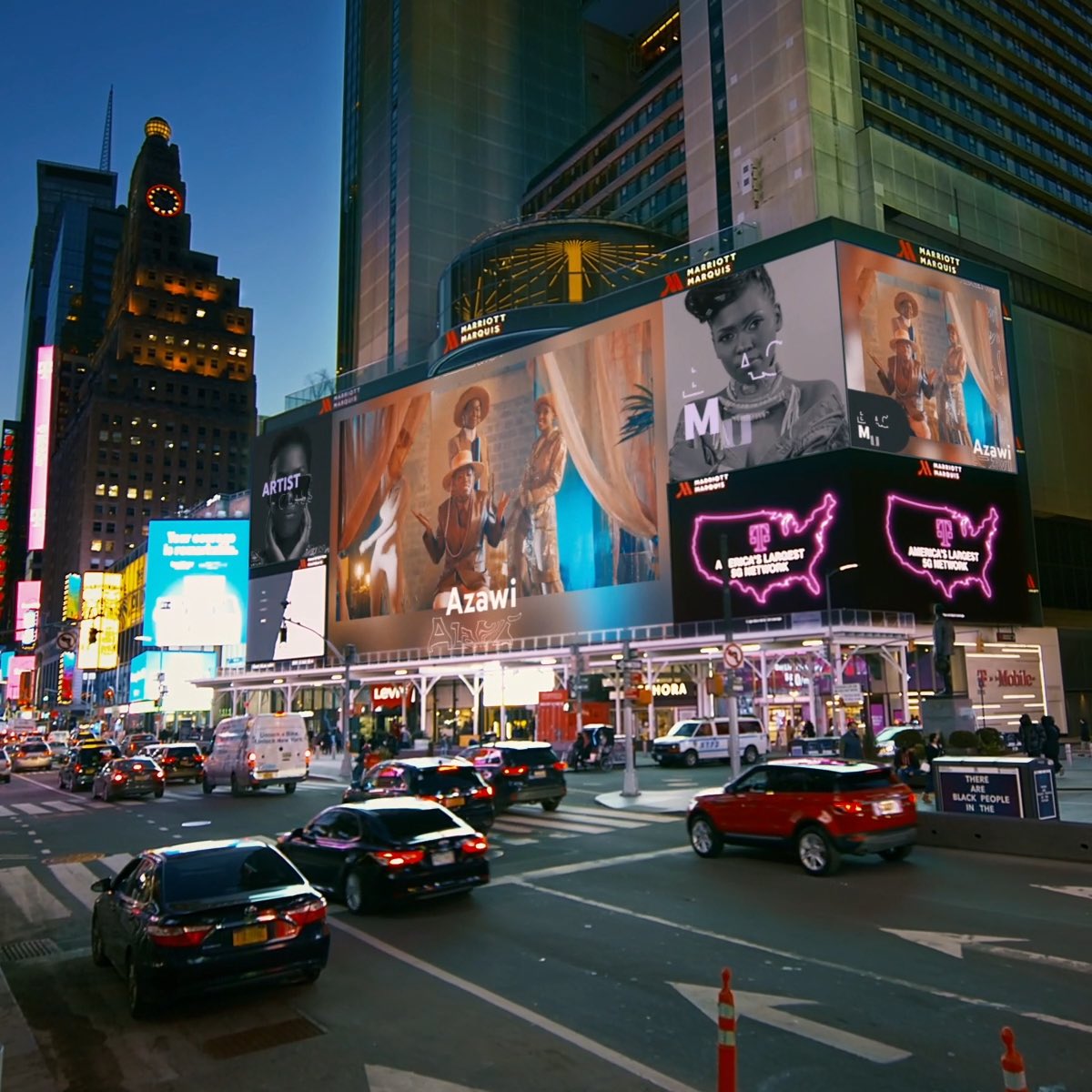 Ugandans Artists Pretending Not to Have Seen New York City  LA Billboards With Azawi Content 