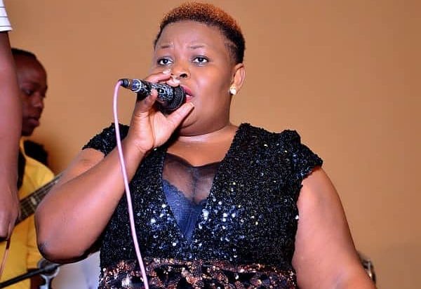Catherine Kusasira in tears after Police Abruptly Stopping her Easter Show!