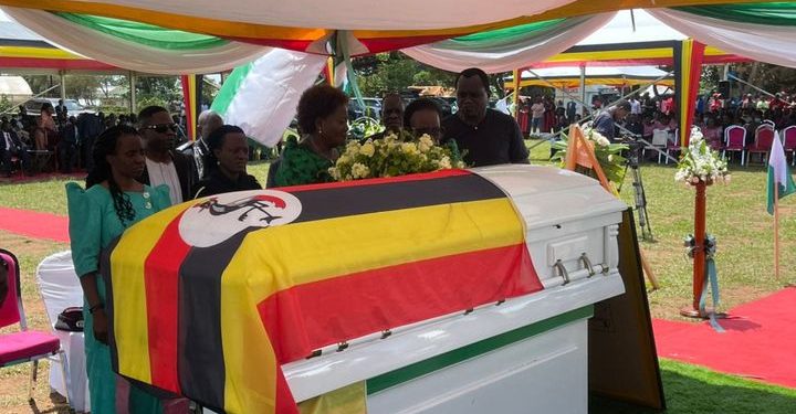 RIP! Dr. Paul Ssemogerere laid to Rest - Widow declines State Gun Salute!