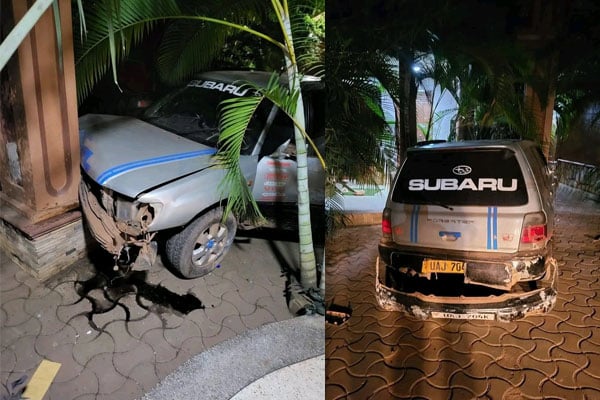 Subaru Car crashes into Lord Mayor Erias Lukwago