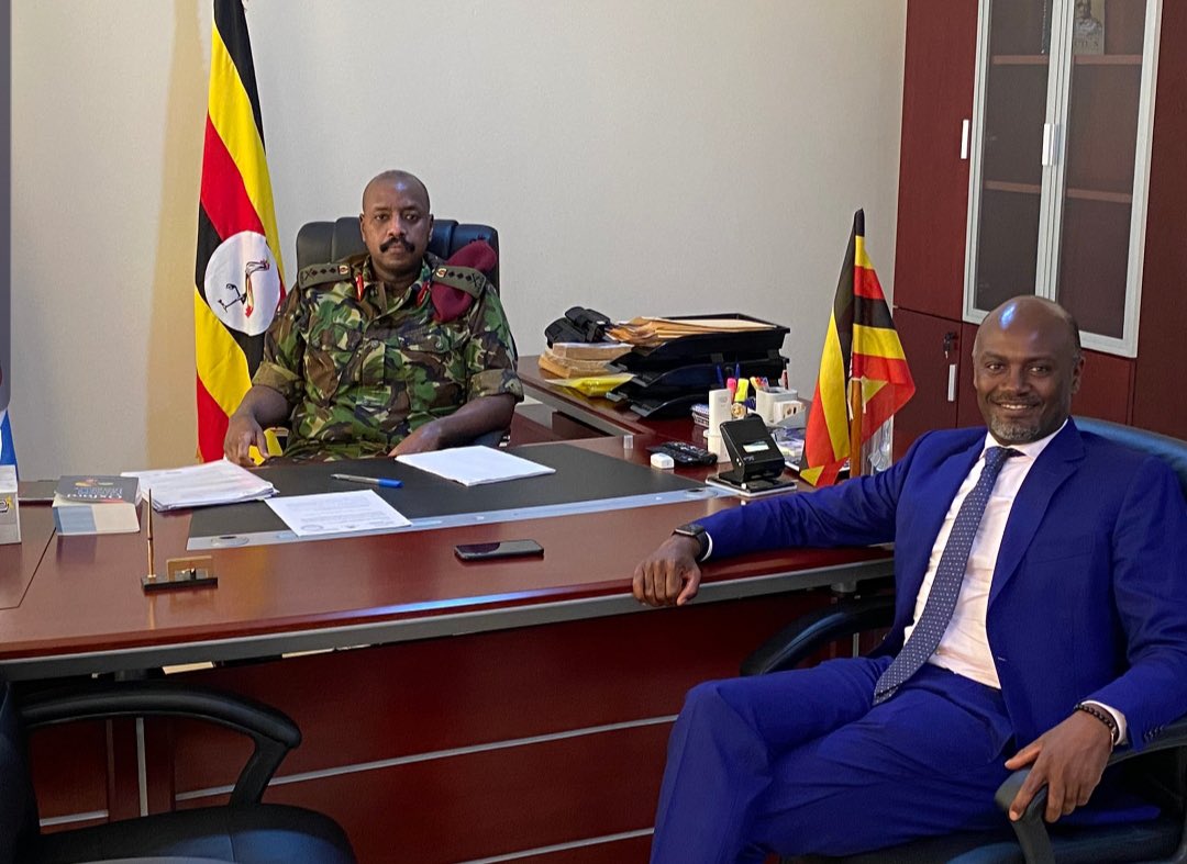 Gen Muhoozi Kainerugaba distances himself from Andrew Mwenda after he shows his support for Homosexuality.
