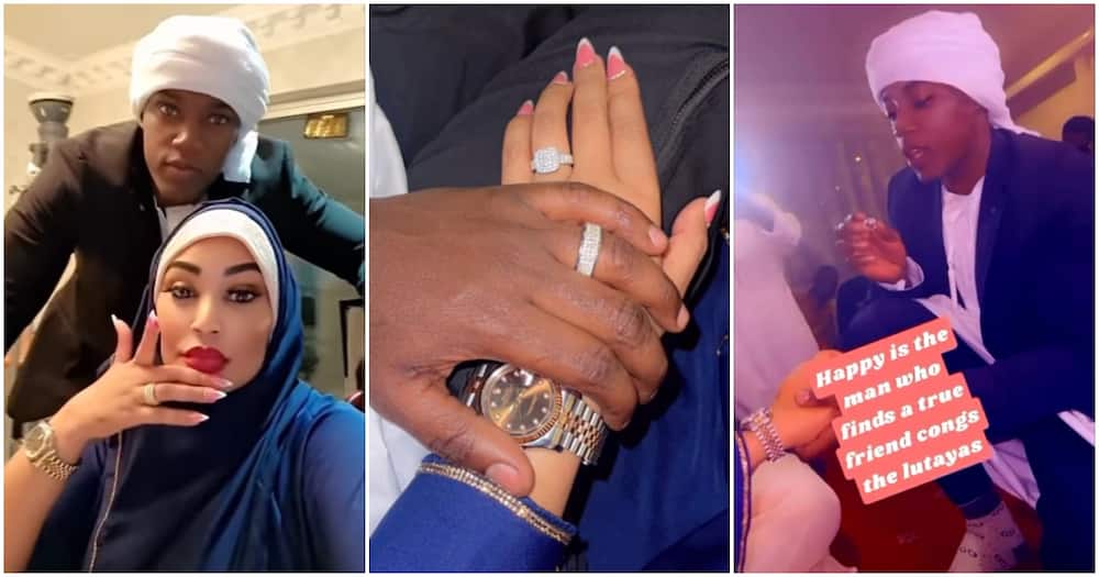 Zari Hassan is married off to lover Shakib in a secret traditional wedding (Nikkah)
