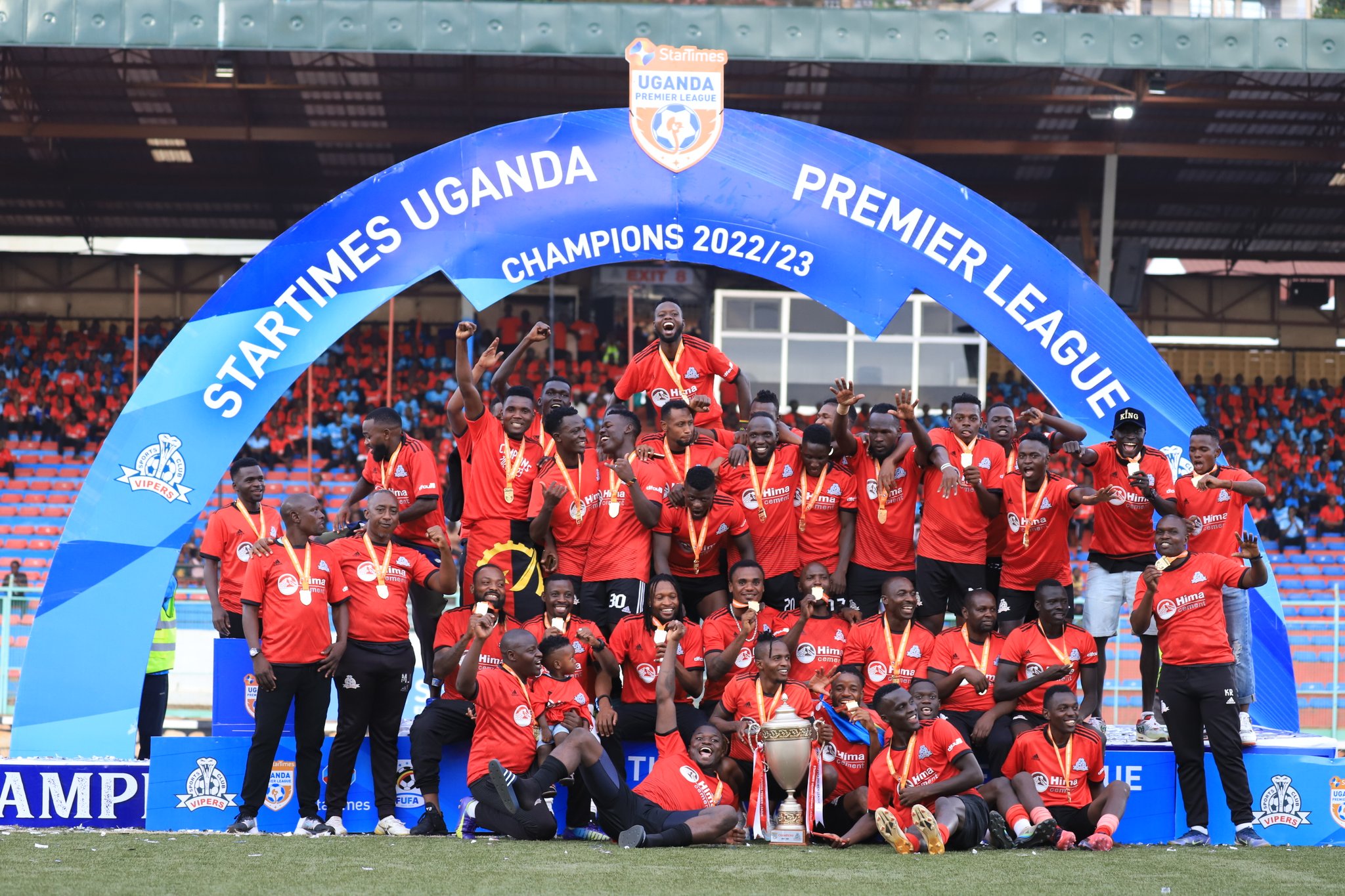 Vipers FC crowned Startimes UPL champions after last match drama