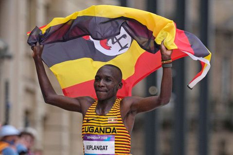 AGAIN: Uganda's Victor Kiplangat wins Gold in Men's Marathon at World Athletics Championships