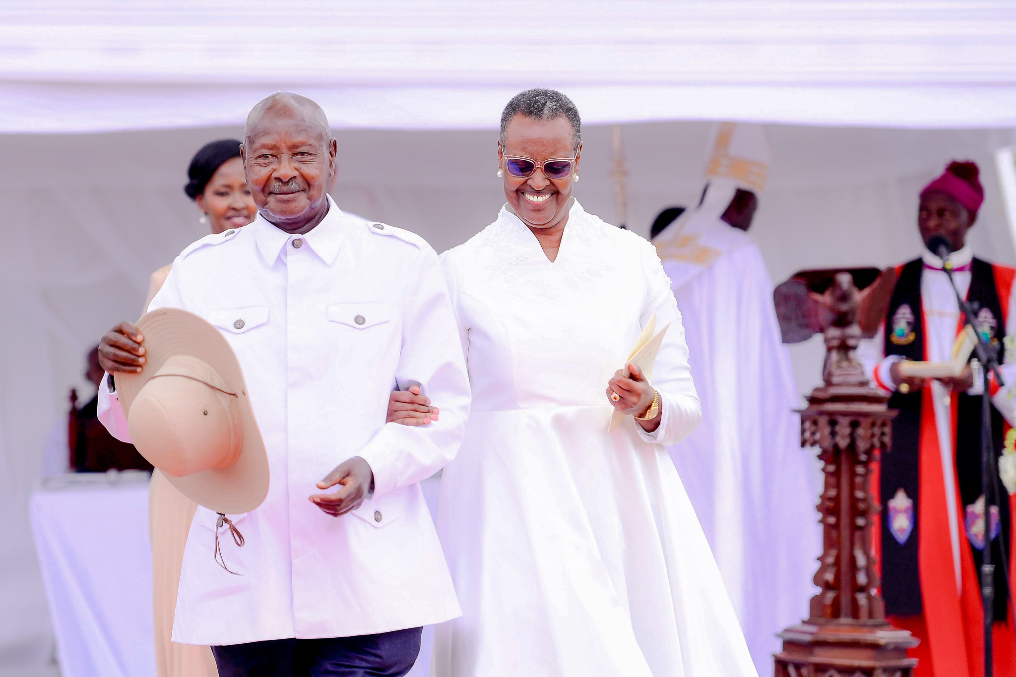 LET THEM BE: Janet Museveni advises wives on how to treat Husbands for Successful Marriages