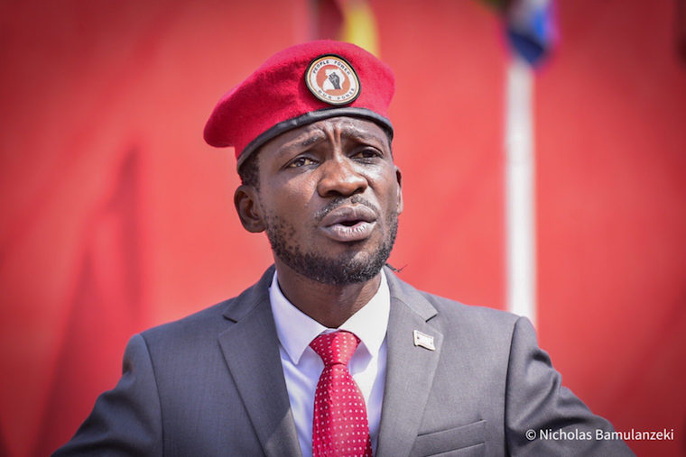 BOBI WINE Criticizes Discrepancy in Police Handling of Events Amid Nationwide Mobilization Ban