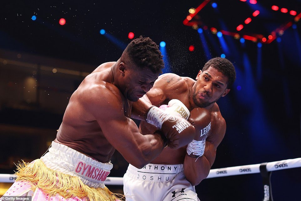 Anthony Joshua demolishes Francis Ngannou in an astonishing 2nd round KO in Saudi Arabia
