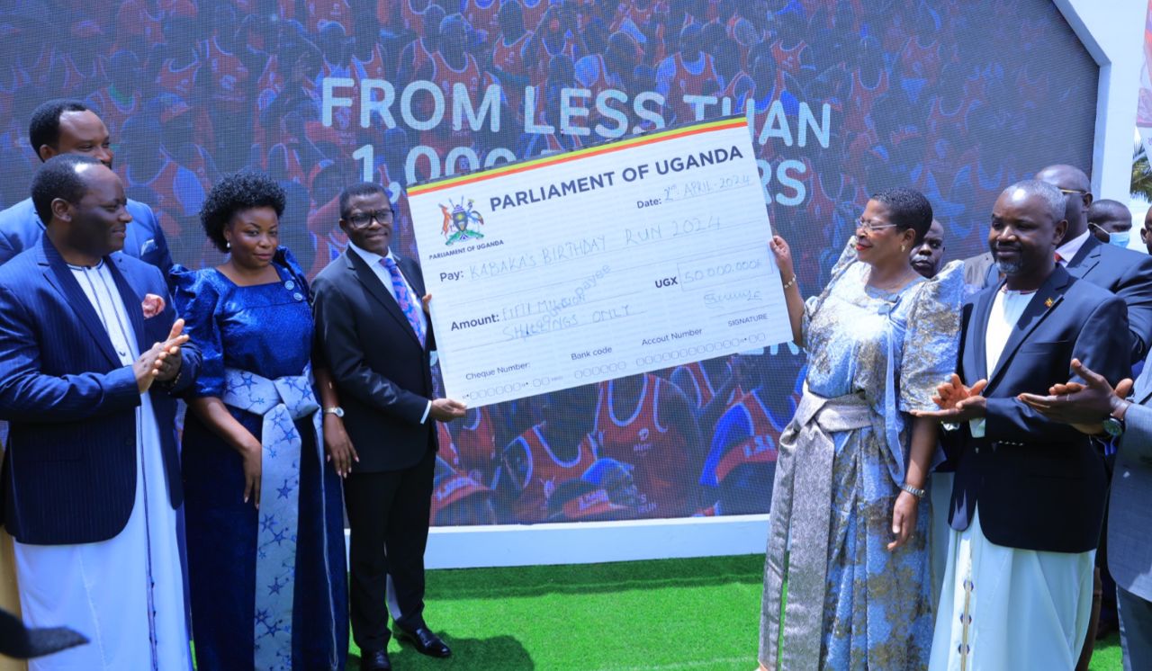 Parliament Donates Shs 50 Million Worth of Kits for Kabaka Birthday Run