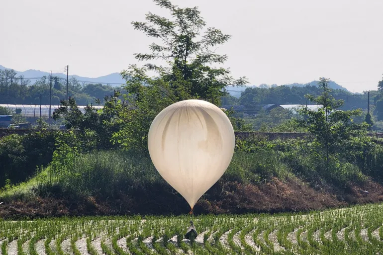 North Korea launches waste-filled balloons to taunt the South