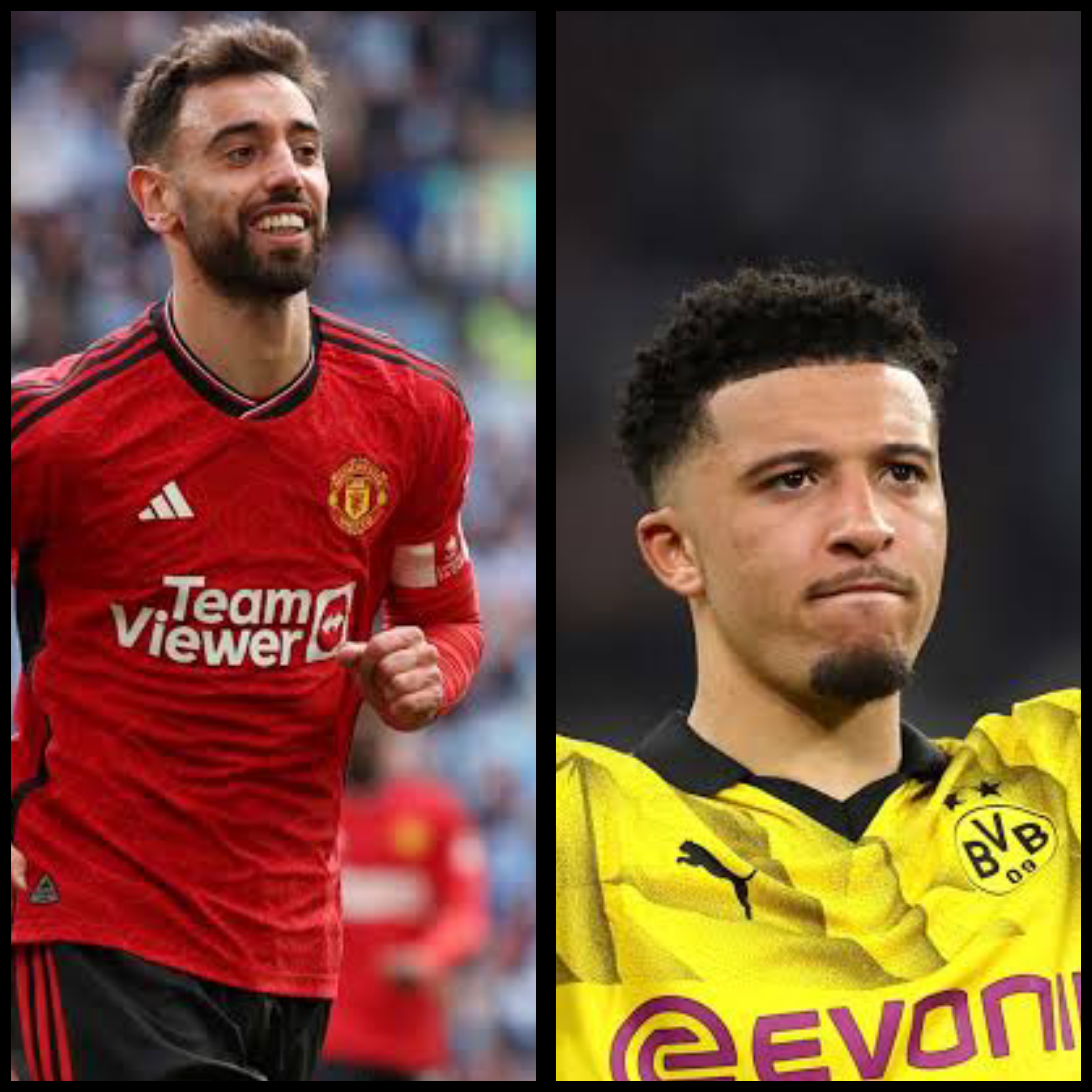 Sancho's possible return and Bruno Fernandes' potential exit.