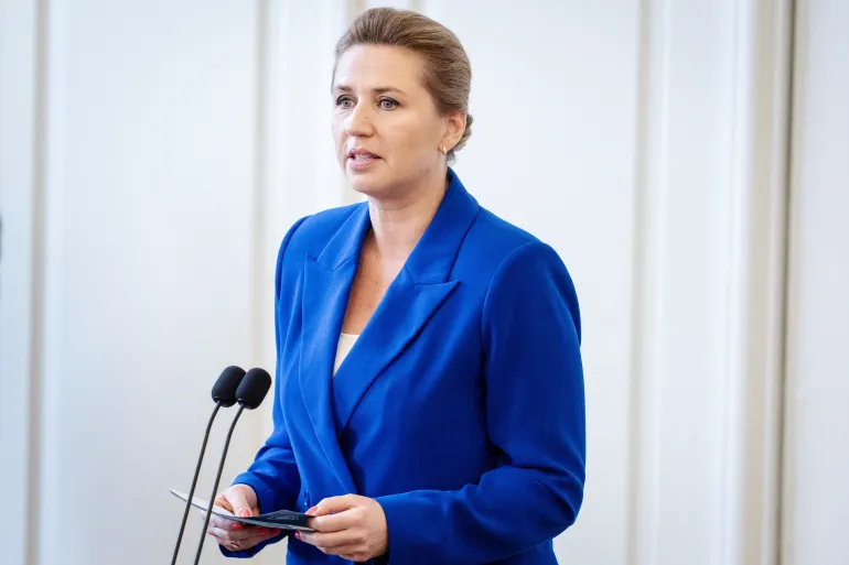 Danish PM Mette Frederiksen suffers minor whiplash from Copenhagen attack