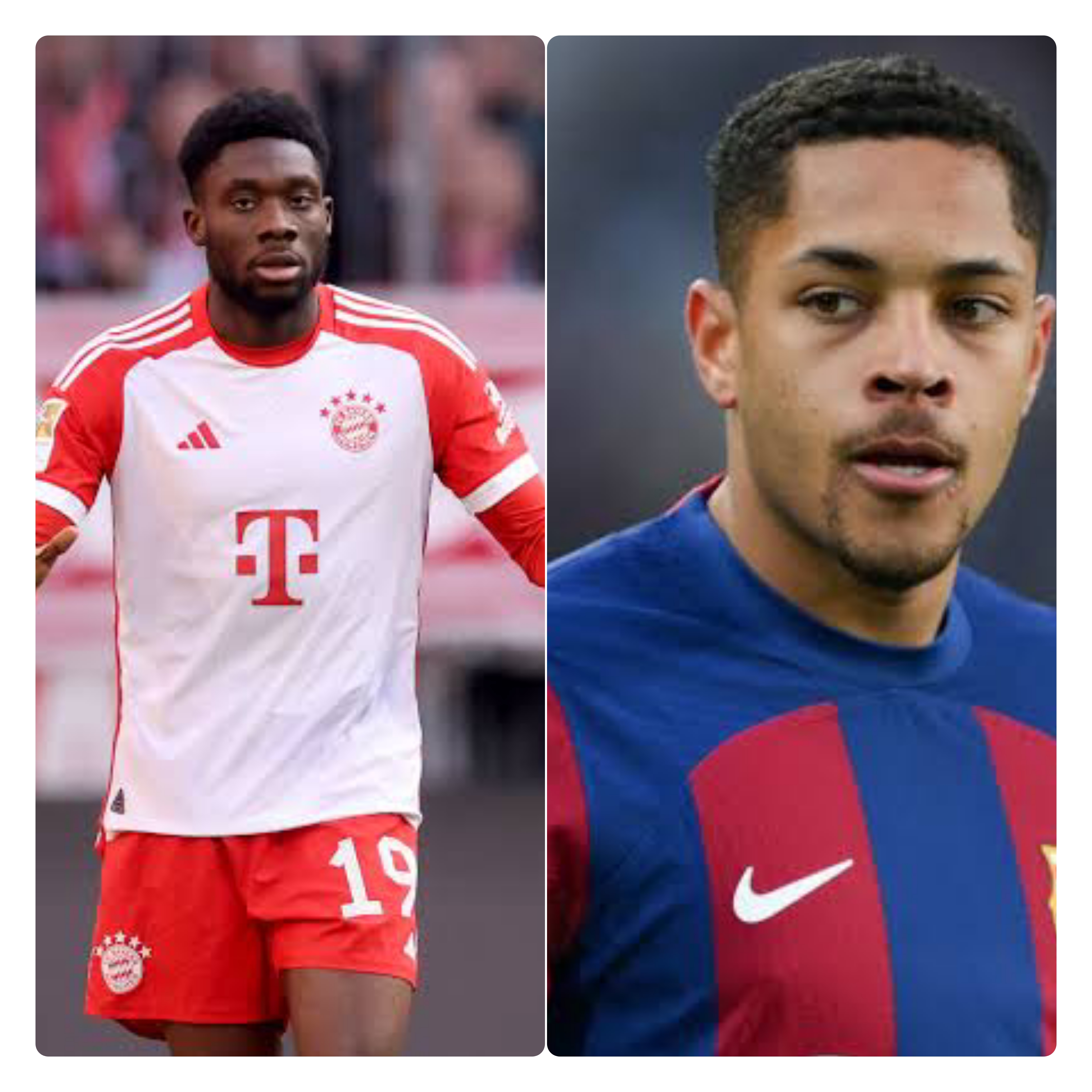 Real Madrid to Snap Up Davies on Free Transfer, Barcelona Evaluates Vitor Roque's Future 