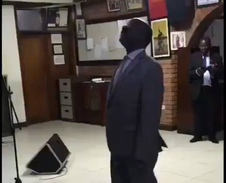 VIDEO : The Vice President of Uganda Dances to Eddy Kenzo's Song