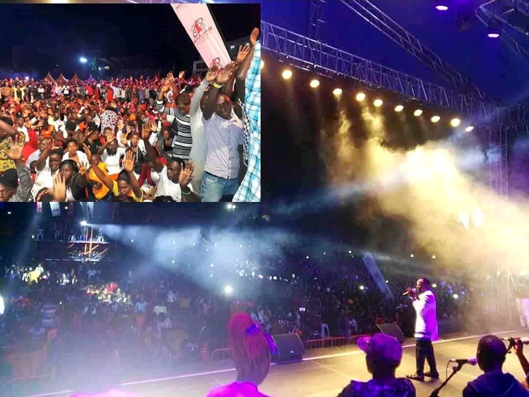 David Lutalo Defies January Brokenness After Filling Up His VVIP Section.