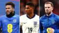 Rashford and Henderson are among the big names left of the provisional 33-man England squad. 